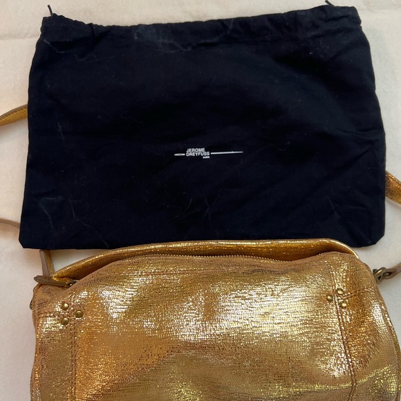 Jerome Dreyfuss Gold Shoulder Bag - Picture 5 of 7
